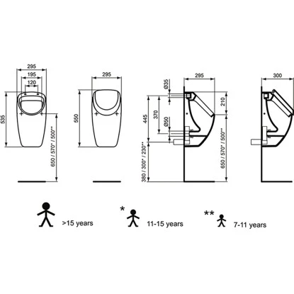 Ideal Standard Absaugeurinal Connect Zu- Und Ablauf Verdeckt Weiß 2 Ideal Standard Absaugeurinal Connect Zu- Und Ablauf Verdeckt Weiß – Bild 2