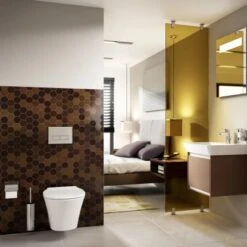 Ideal Standard Wand-WC-Set Connect Air Tiefspüler Weiß Spülrandlos AquaBlade -Günstiges AquaForma Geschäft 188588 3049 9