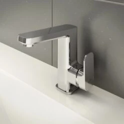 Ideal Standard Waschtischarmatur Tonic II Hoher Auslauf Ausladung 135 Mm Chrom -Günstiges AquaForma Geschäft 188783 3049 4