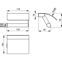 Ideal Standard Papierrollenhalter Connect Chrom 9 Ideal Standard Papierrollenhalter Connect Chrom -Günstiges AquaForma Geschäft 189155 3049 5