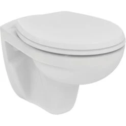 Ideal Standard Wandtiefspül-WC Eurovit Ohne Spülrand Weiß -Günstiges AquaForma Geschäft 189205 3049 5