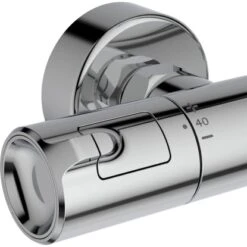 Ideal Standard Duschsystem Ceratherm T50 Aufputz Chrom -Günstiges AquaForma Geschäft 189280 3049 6