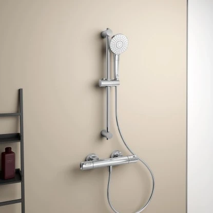 Ideal Standard Duschsystem Ceratherm T50 Aufputz Brausestange 900 Mm Chrom 8 Ideal Standard Duschsystem Ceratherm T50 Aufputz Brausestange 900 Mm Chrom – Bild 8