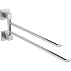 Ideal Standard Doppelte Handtuchstange IOM Cube Chrom