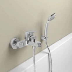 Ideal Standard Badearmatur Ceraflex Aufputz Chrom -Günstiges AquaForma Geschäft 539357 3049 5