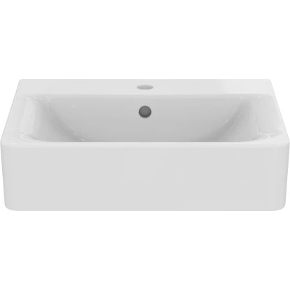 Ideal Standard Waschtisch Connect Cube 55 X 46 Cm 1 Hahnloch Mit Überlauf Weiß 3 Ideal Standard Waschtisch Connect Cube 55 X 46 Cm 1 Hahnloch Mit Überlauf Weiß – Bild 3