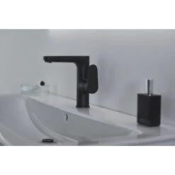 Ideal Standard Waschtischarmatur Cerafine O O. Ablaufgarnitur 15,5 Cm Silk Black -Günstiges AquaForma Geschäft 605926 3049 6