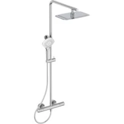 Ideal Standard Duschsystem Flex Mit Brausethermostat Ceratherm T100 Chrom