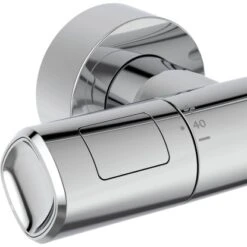 Ideal Standard Duschsystem Flex Mit Brausethermostat Ceratherm T100 Chrom -Günstiges AquaForma Geschäft 606099 4650 5
