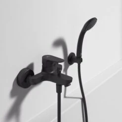 Ideal Standard Badearmatur Cerafine O Aufputz Silk Black -Günstiges AquaForma Geschäft 611198 3049 5