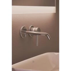 Ideal Standard Wand-Waschtischarmatur Ceraline Unterputz Chrom -Günstiges AquaForma Geschäft 6112932 3049 4