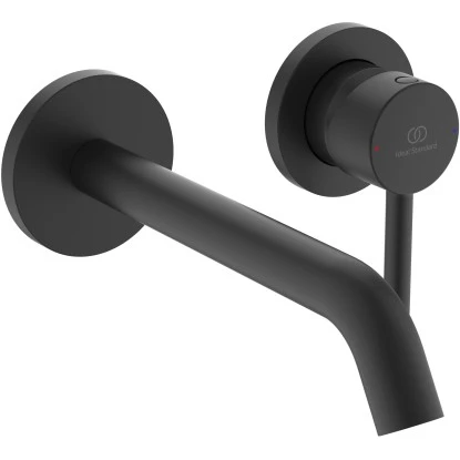 Ideal Standard Wand-Waschtischarmatur Ceraline Unterputz Silk Black 1 Ideal Standard Wand-Waschtischarmatur Ceraline Unterputz Silk Black