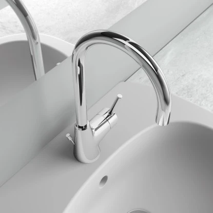 Ideal Standard Waschtischarmatur Ceraline Mit Hohem Auslauf Chrom 6 Ideal Standard Waschtischarmatur Ceraline Mit Hohem Auslauf Chrom – Bild 6