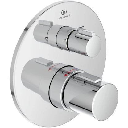Ideal Standard Badethermostat Ceratherm T100 Unterputz DVGW Chrom 1 Ideal Standard Badethermostat Ceratherm T100 Unterputz DVGW Chrom