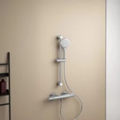 Ideal Standard Brausekombination Ceratherm T100 Brausestange 60 Cm Chrom 8 Ideal Standard Brausekombination Ceratherm T100 Brausestange 60 Cm Chrom -Günstiges AquaForma Geschäft 611659 3049 4