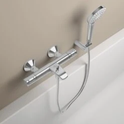 Ideal Standard Badethermostat Ceratherm T25 Aufputz Chrom 8 Ideal Standard Badethermostat Ceratherm T25 Aufputz Chrom -Günstiges AquaForma Geschäft 611682 3049 4