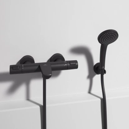 Ideal Standard Badethermostat Ceratherm T25 Aufputz Silk Black 4 Ideal Standard Badethermostat Ceratherm T25 Aufputz Silk Black – Bild 4