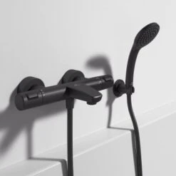 Ideal Standard Badethermostat Ceratherm T25 Aufputz Silk Black 10 Ideal Standard Badethermostat Ceratherm T25 Aufputz Silk Black -Günstiges AquaForma Geschäft 611684 3049 5