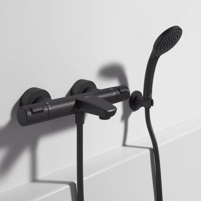 Ideal Standard Badethermostat Ceratherm T25 Aufputz Silk Black 5 Ideal Standard Badethermostat Ceratherm T25 Aufputz Silk Black – Bild 5