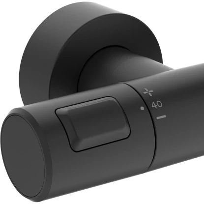 Ideal Standard Duschsystem Ceratherm T25 Kopfbrause 30 Cm Silk Black 2 Ideal Standard Duschsystem Ceratherm T25 Kopfbrause 30 Cm Silk Black – Bild 2