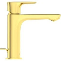 Ideal Standard Waschtischarmatur Connect Air Grande Slim BlueStart Brushed Gold -Günstiges AquaForma Geschäft 612213 3049 3