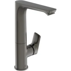 Ideal Standard WT-Armatur Connect Air Mit Hohem Auslauf O.Ablaufg. Magnetic Grey