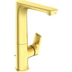 Ideal Standard Waschtischarmatur Connect Air Mit Hohem Auslauf Brushed Gold