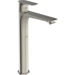 Ideal Standard WT-Armatur CAir BlueStart Ver.Sockel O. Ablaufg. Silver Storm