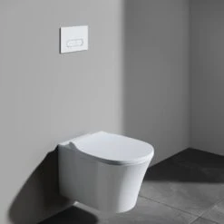 Ideal Standard WC-Paket Connect Air Ohne Spülrand Weiß -Günstiges AquaForma Geschäft 612554 3049 9