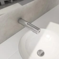 Ideal Standard Wand-Waschtischarmatur Sensorflow Batteriebetrieb Chrom -Günstiges AquaForma Geschäft 615065 3049 4