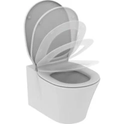 Ideal Standard Wand-WC-Set Connect Air Tiefspüler Weiß Spülrandlos AquaBlade -Günstiges AquaForma Geschäft 793492 4650 2