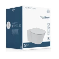 Ideal Standard Wand-WC-Set Connect Air Tiefspüler Weiß Spülrandlos AquaBlade -Günstiges AquaForma Geschäft 793492 4650 4