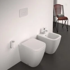Ideal Standard Standtiefspül-WC I.life S Randlos 48 Cm X 35,5 Cm X 40 Cm Weiß -Günstiges AquaForma Geschäft 8014140491767 3049 AB 05