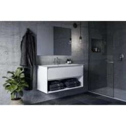 Ideal Standard Waschtischarmatur Connect Air Grande Slim Chrom -Günstiges AquaForma Geschäft 876703 3049 4
