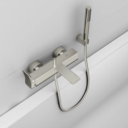 Ideal Standard Brausehalter Idealrain Atelier Silver Eckig Für Handbrause 6 Ideal Standard Brausehalter Idealrain Atelier Silver Eckig Für Handbrause – Bild 6