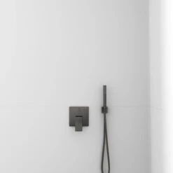 Ideal Standard Brausehalter Idealrain Atelier Grey Eckig Für HB + Schlauch -Günstiges AquaForma Geschäft 887381 3049 4