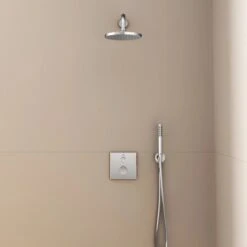 Ideal Standard Brausehalter Idealrain Atelier Chrom Rund Für HB + Schlauch -Günstiges AquaForma Geschäft 887443 3049 10