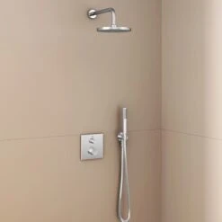 Ideal Standard Brausehalter Idealrain Atelier Chrom Rund Für HB + Schlauch -Günstiges AquaForma Geschäft 887443 3049 11