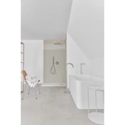 Ideal Standard Brausehalter Idealrain Atelier Chrom Rund Für HB + Schlauch -Günstiges AquaForma Geschäft 887443 3049 5