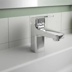 Ideal Standard Waschtischarmatur Ceraplan Chrom Niederdruck H70 -Günstiges AquaForma Geschäft 887610 3049 2