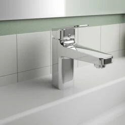 Ideal Standard Waschtischarmatur Ceraplan Chrom Niederdruck H90 -Günstiges AquaForma Geschäft 887644 3049 2