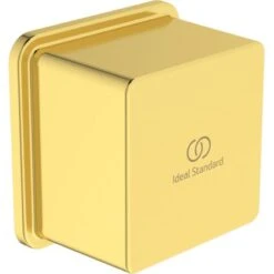 Ideal Standard Brauseschlauchanschluss Idealrain Atelier Gold Eckig Aufputz