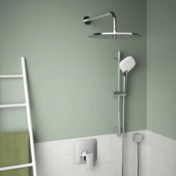 Ideal Standard Brauseschlauchanschluss Idealrain Atelier Chrom Eckig Aufputz -Günstiges AquaForma Geschäft 887968 3049 11