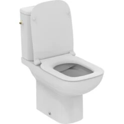 Ideal Standard WC-Paket I.life A Ohne Spülrand, Mit WC-Sitz Weiß