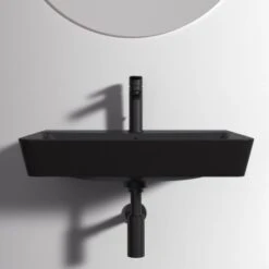 Ideal Standard Waschtisch Connect Air 60x46 Cm 1 Hahnloch Mit Überlauf Schwarz 12 Ideal Standard Waschtisch Connect Air 60x46 Cm 1 Hahnloch Mit Überlauf Schwarz -Günstiges AquaForma Geschäft 9802745 3049 5