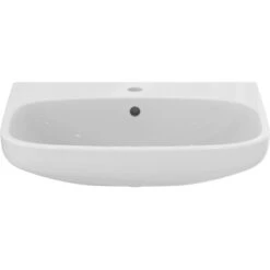 Ideal Standard Waschtisch I.life A 60x48 Cm 1 Hahnloch Mit Überlauf Weiß -Günstiges AquaForma Geschäft 9802877 3049 3