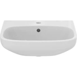 Ideal Standard Waschtisch I.life A 50x44 Cm 1 Hahnloch Mit Überlauf Weiß -Günstiges AquaForma Geschäft 9802901 3049 3