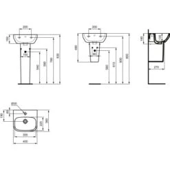 Ideal Standard Wandsäule I.life A Für Handwaschbecken Weiß 13 Ideal Standard Wandsäule I.life A Für Handwaschbecken Weiß -Günstiges AquaForma Geschäft 9802943 3049 7