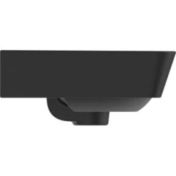 Ideal Standard Handwaschbecken Connect Air 40 Cm 1 Hahnloch Mit Überlauf Schwarz -Günstiges AquaForma Geschäft 9803289 3049 4