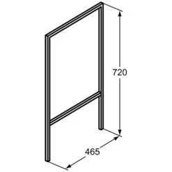 Ideal Standard Adapto Konsolenbein